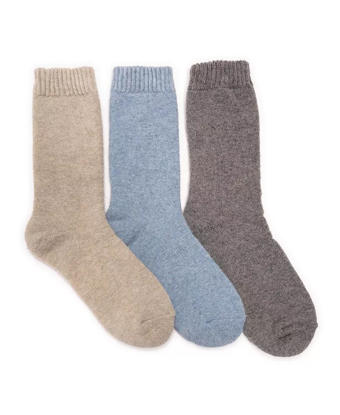Женские шерстяные носки для обуви набор из 3 пар Muk Luks, мультиколор
Женские шерстяные носки для обуви набор из 3 пар Muk Luks, мультиколор