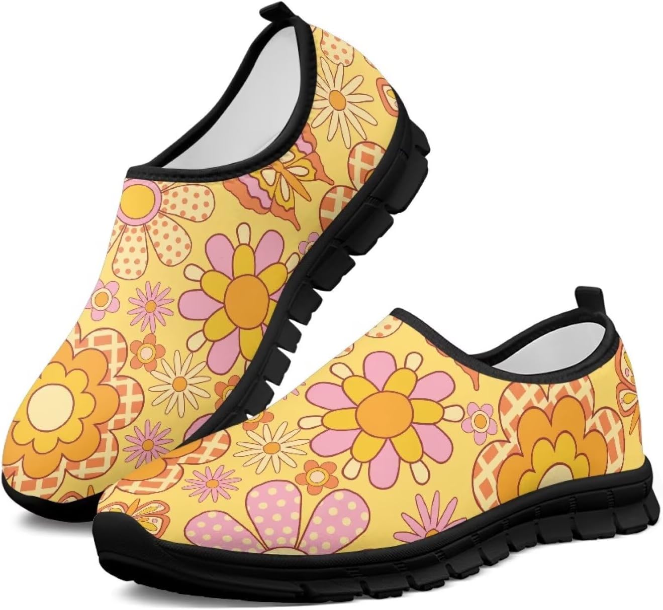 Удобные слипоны для женщин, противоскользящие для ходьбы и бега, кроссовки с широкой носочной частью, размер США 5,5-13,5 Chririnla, оранжевый
Удобные слипоны для женщин, противоскользящие для ходьбы и бега, кроссовки с широкой носочной частью, размер США 5,5-13,5 Chririnla, оранжевый