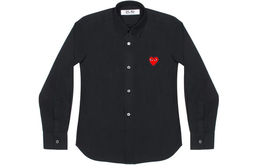 CDG Play Рубашка SS24 унисекс черная
CDG Play Рубашка SS24 унисекс черная