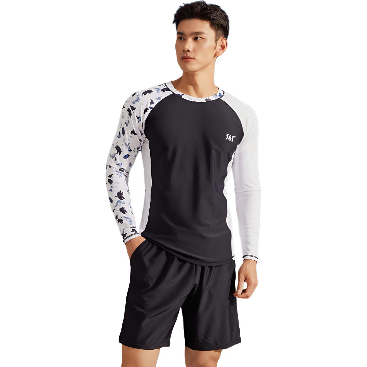 361° Мужские плавки Mid length черные/белые
361° Мужские плавки Mid length черные/белые