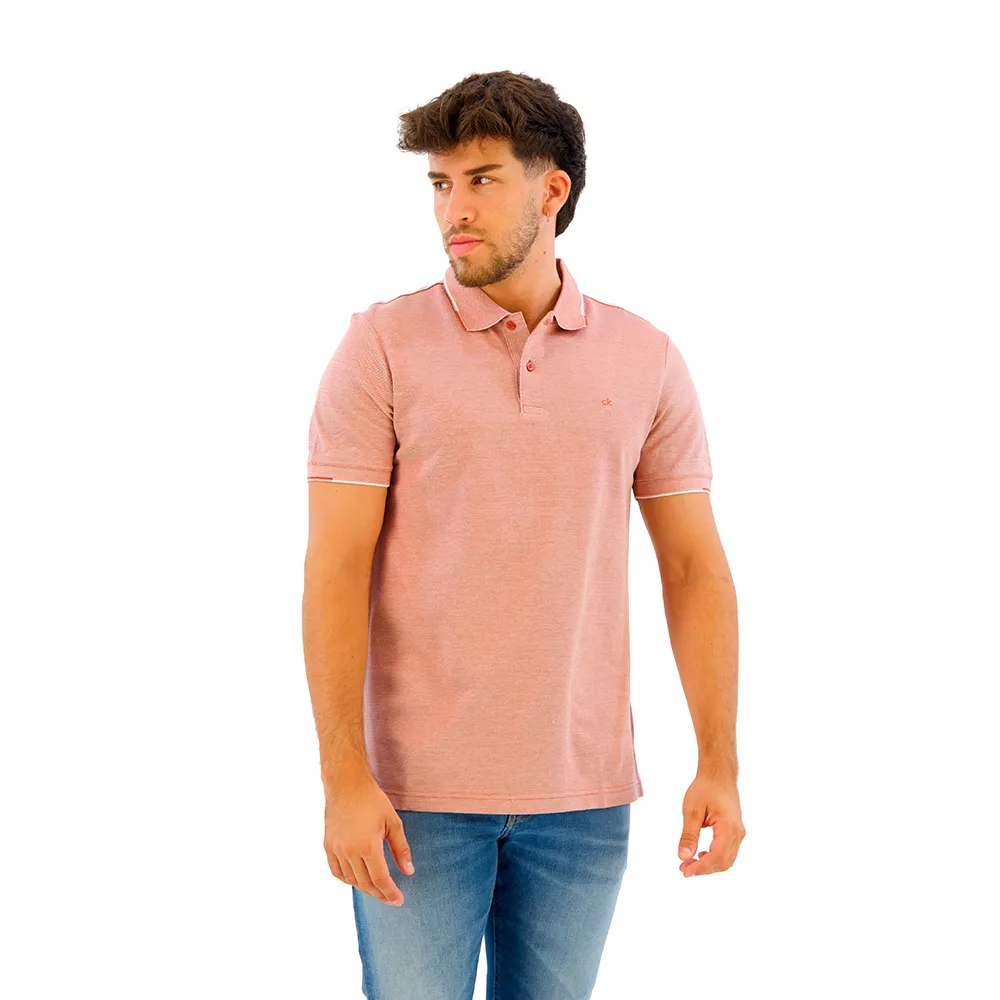 Поло с коротким рукавом Calvin Klein Oxford, розовый
Поло с коротким рукавом Calvin Klein Oxford, розовый