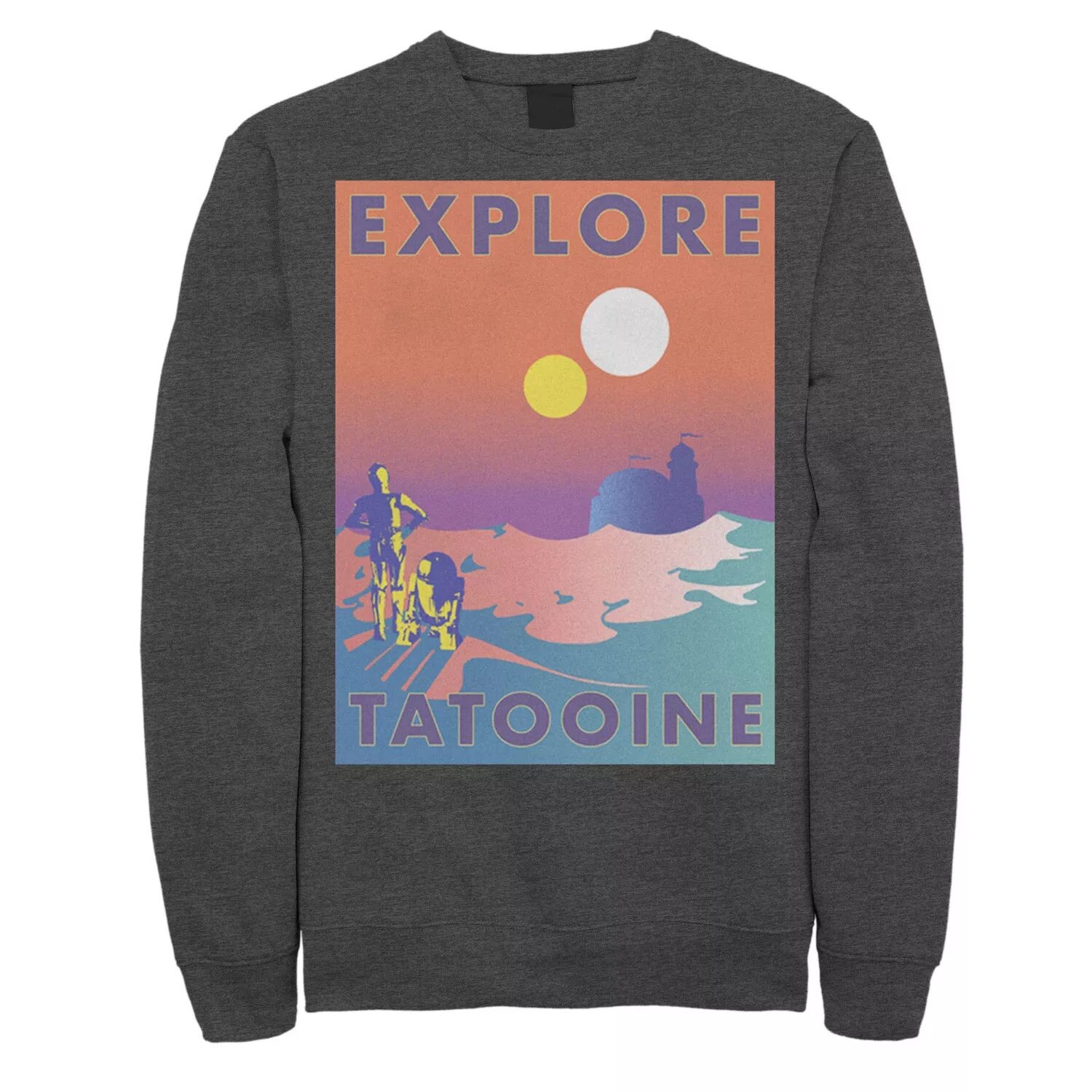 Мужская толстовка с плакатом Star Wars Explore Tatooine Faded Retro C-3PO и R2-D2 Licensed Character
Мужская толстовка с плакатом Star Wars Explore Tatooine Faded Retro C-3PO и R2-D2 Licensed Character