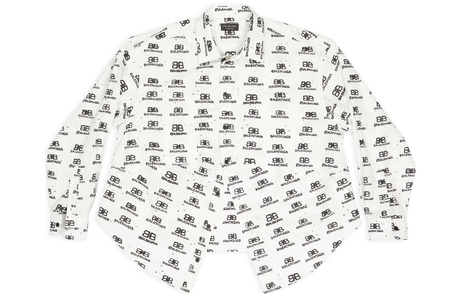 Рубашка женская Balenciaga, белый 
Рубашка женская Balenciaga, белый