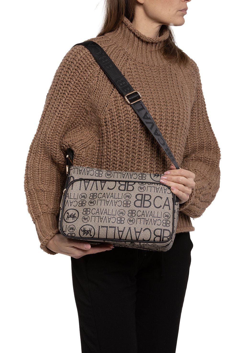 Сумка через плечо B.Cavalli, черный
Сумка через плечо B.Cavalli, черный