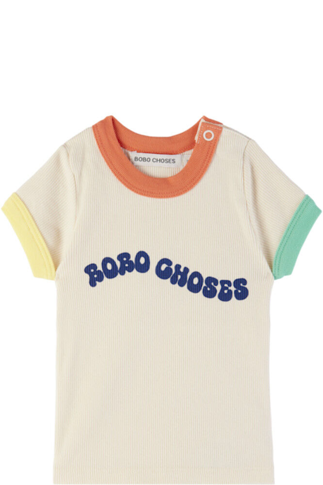 Футболка Baby Off-White Wavy 'Bobo Choses'
Футболка Baby Off-White Wavy 'Bobo Choses'