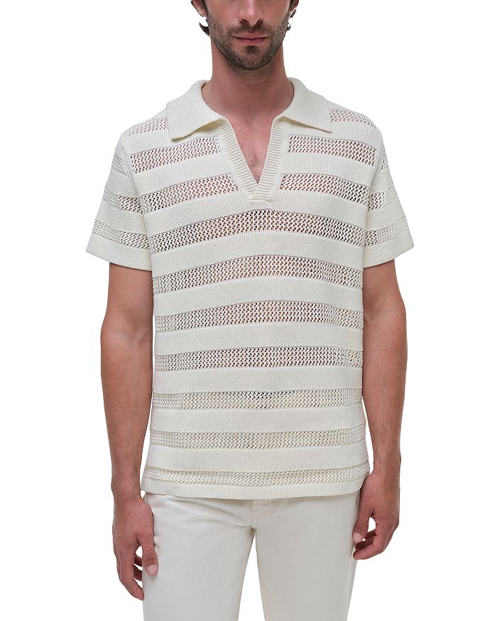 Свитер поло с коротким рукавом SIMKHAI, слоновая кость/кремовый
Свитер поло с коротким рукавом SIMKHAI, слоновая кость/кремовый