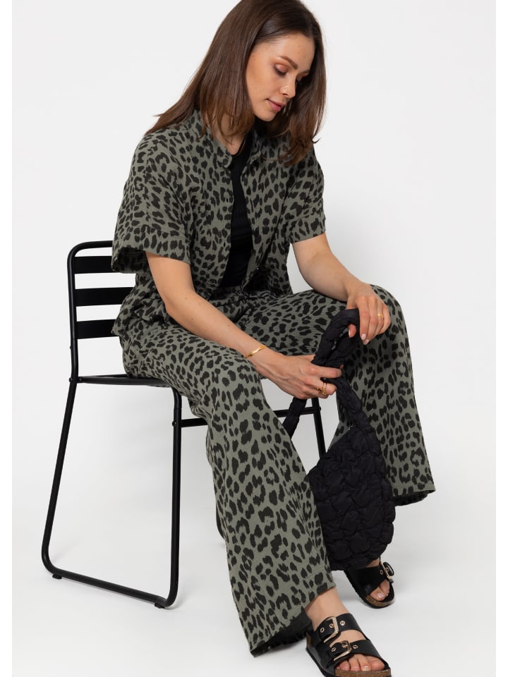 Тканевые брюки SASSYCLASSY, хаки
Тканевые брюки SASSYCLASSY, хаки