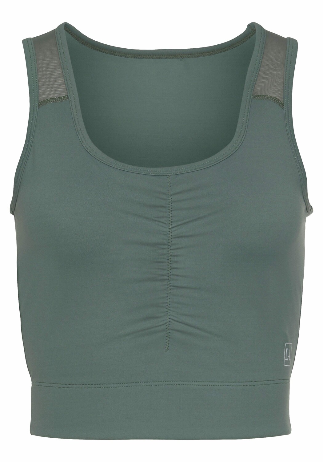 Топ LASCANA ACTIVE Crop, хаки
Топ LASCANA ACTIVE Crop, хаки