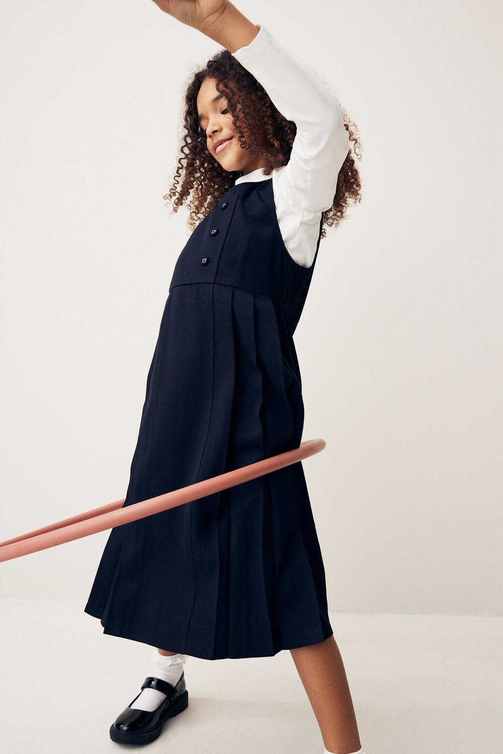 Асимметричный длинный сарафан с пуговицами спереди для школы (3 14 лет) Next, синий
Асимметричный длинный сарафан с пуговицами спереди для школы (3 14 лет) Next, синий