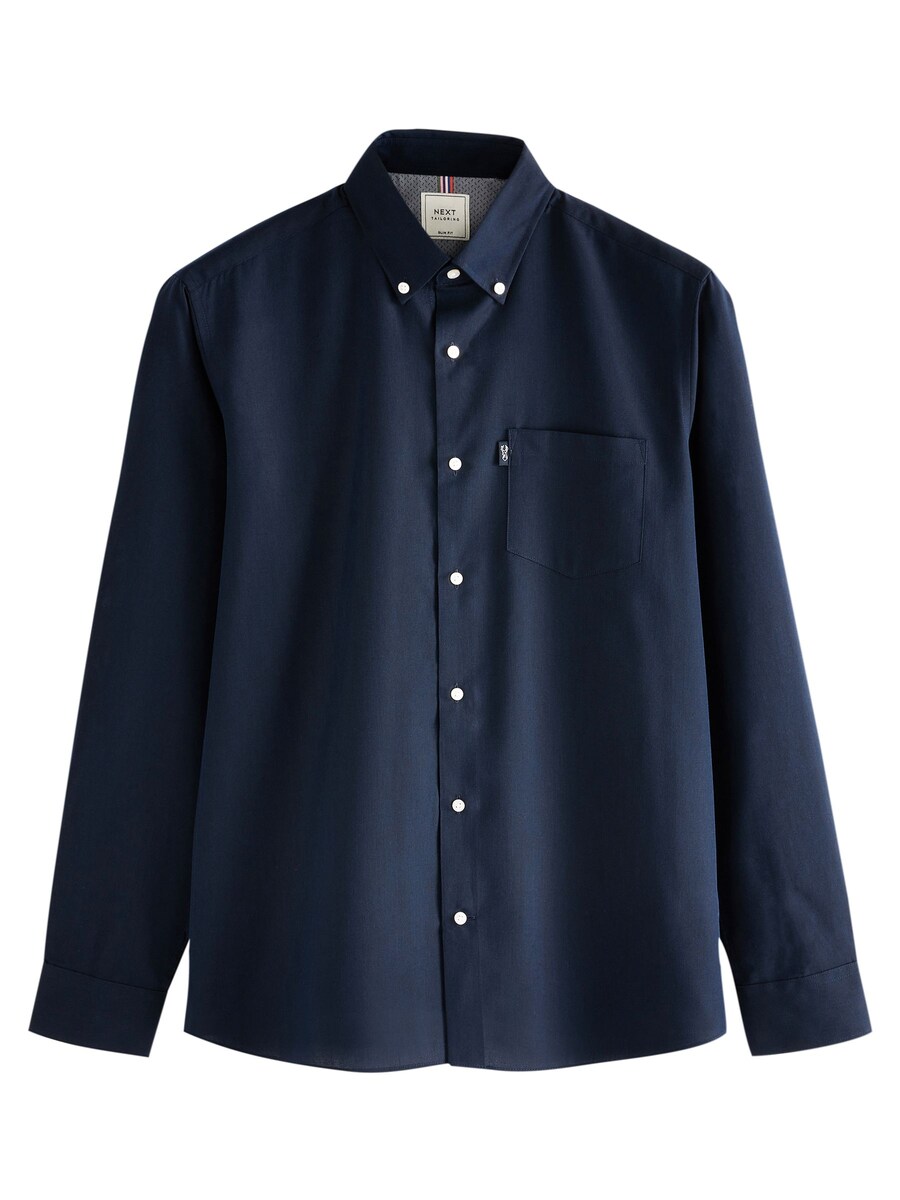 Рубашка обычного кроя на пуговицах Next, темно-синий
Рубашка обычного кроя на пуговицах Next, темно-синий