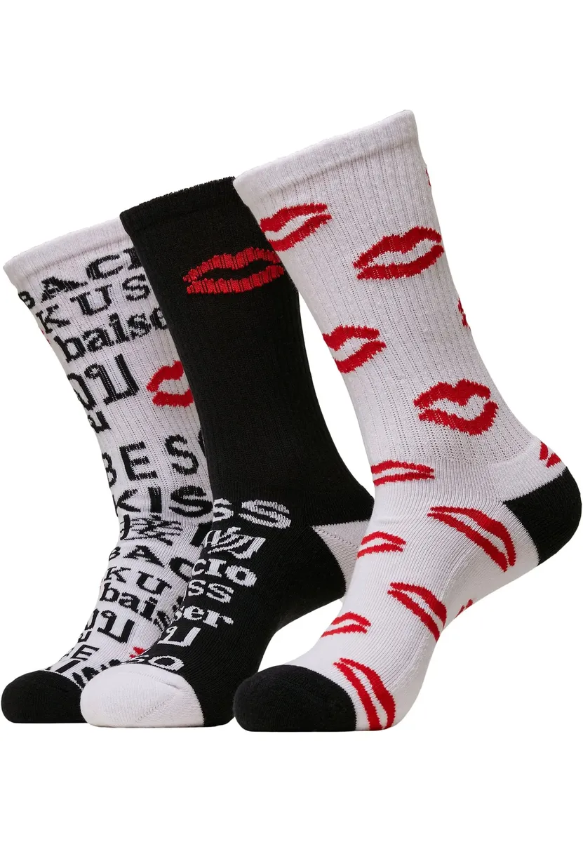 Базовые носки MisterTee "MisterTee Unisex Kiss Socks, 3 шт." (1 пара), белый
Базовые носки MisterTee "MisterTee Unisex Kiss Socks, 3 шт." (1 пара), белый