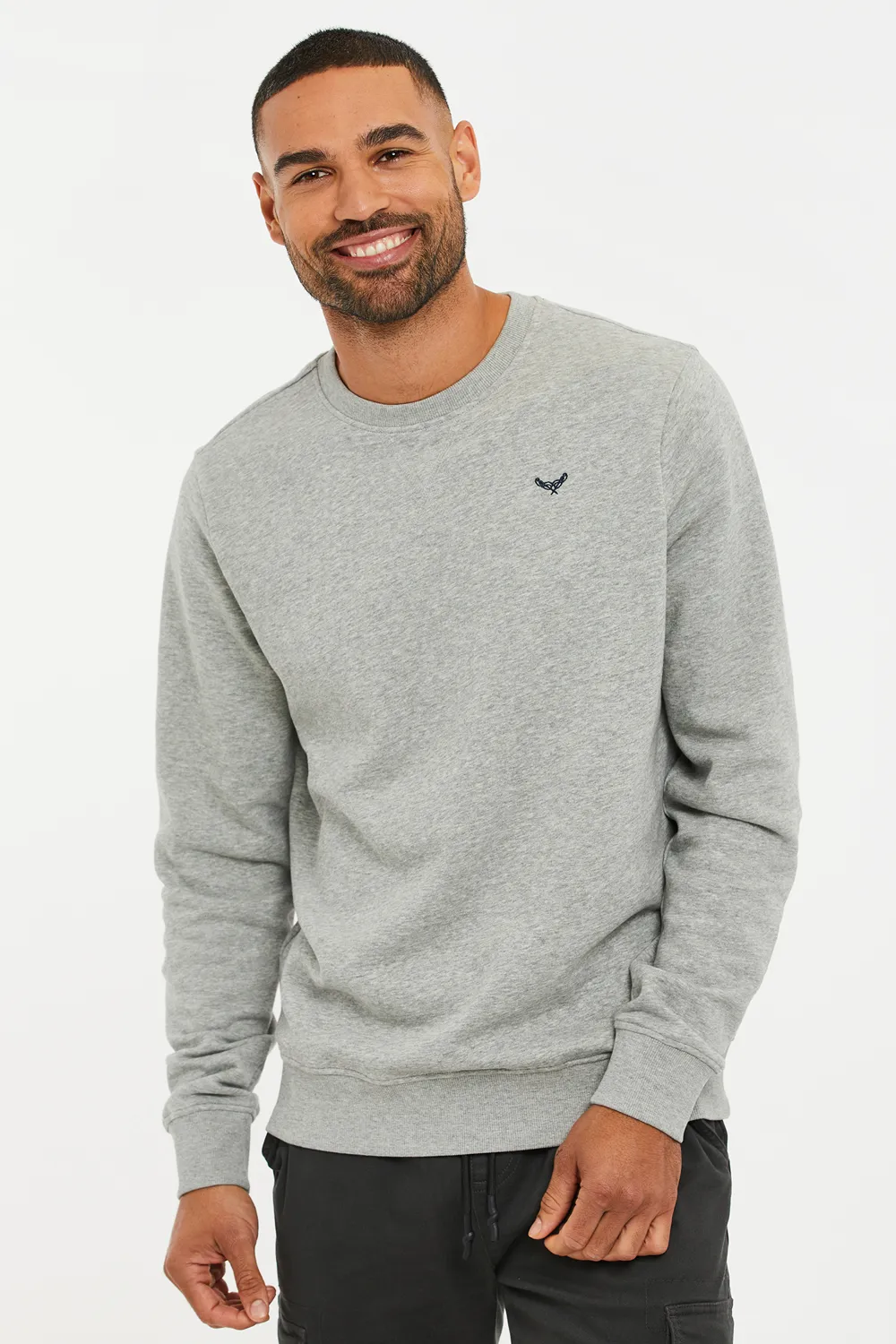 Толстовка с круглым вырезом из смеси хлопка «Satsuma» Threadbare, серый
Толстовка с круглым вырезом из смеси хлопка «Satsuma» Threadbare, серый