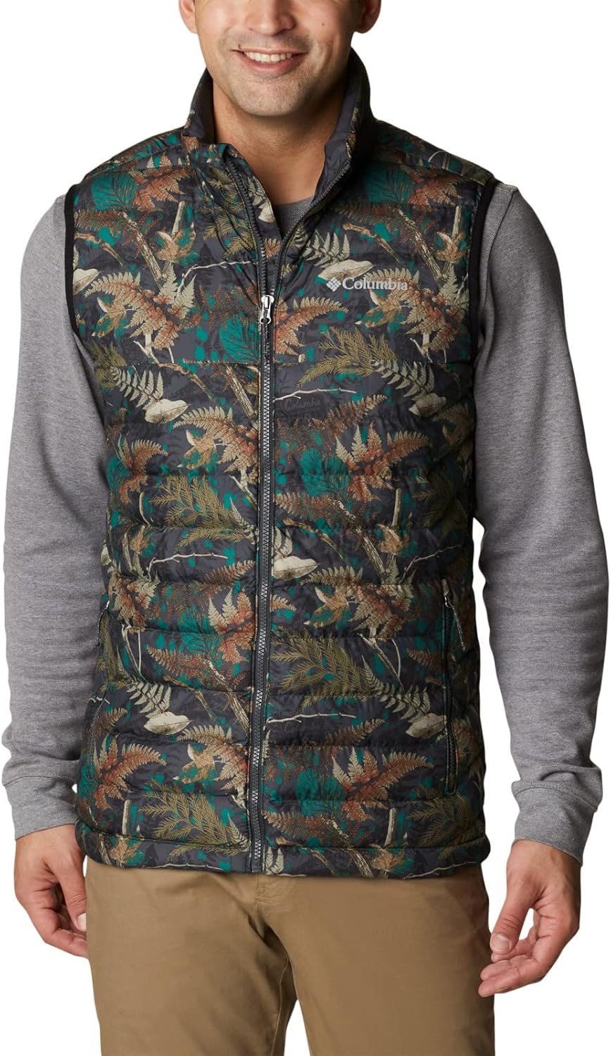 Columbia Мужская жилетка Powder Lite, Spruce North Woods Print
Columbia Мужская жилетка Powder Lite, Spruce North Woods Print