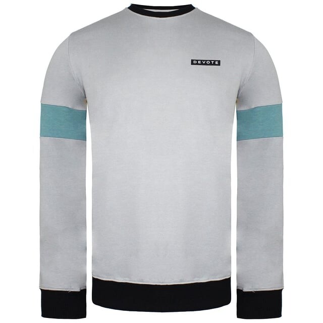 Мужской свитер Clayton серый/бирюзовый Devote London, мультиколор
Мужской свитер Clayton серый/бирюзовый Devote London, мультиколор