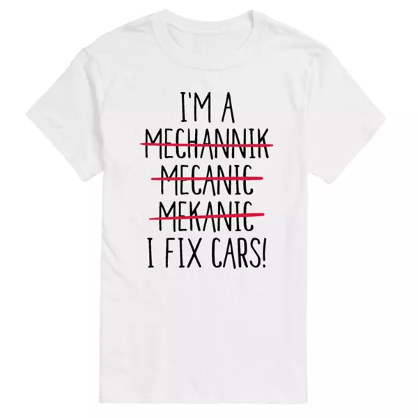 Футболка с принтом "Я чиню машины" для крупных и высоких Licensed Character, белый
Футболка с принтом "Я чиню машины" для крупных и высоких Licensed Character, белый