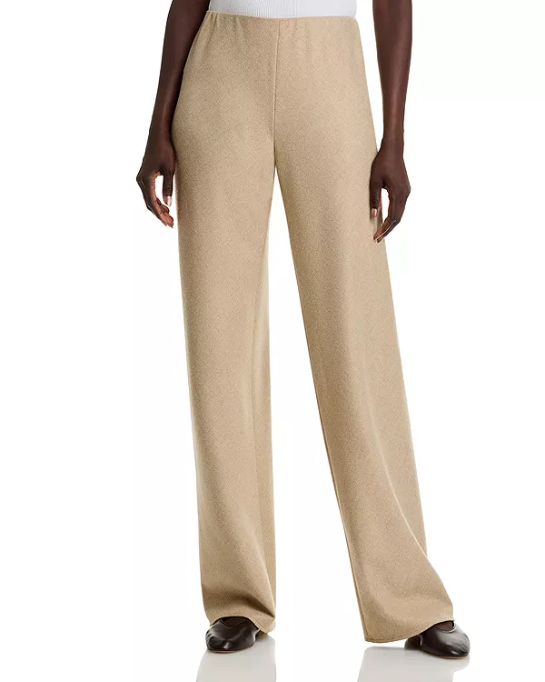 Брюки с высокой посадкой из шерстяной смеси Vince, бежевый
Брюки с высокой посадкой из шерстяной смеси Vince, бежевый