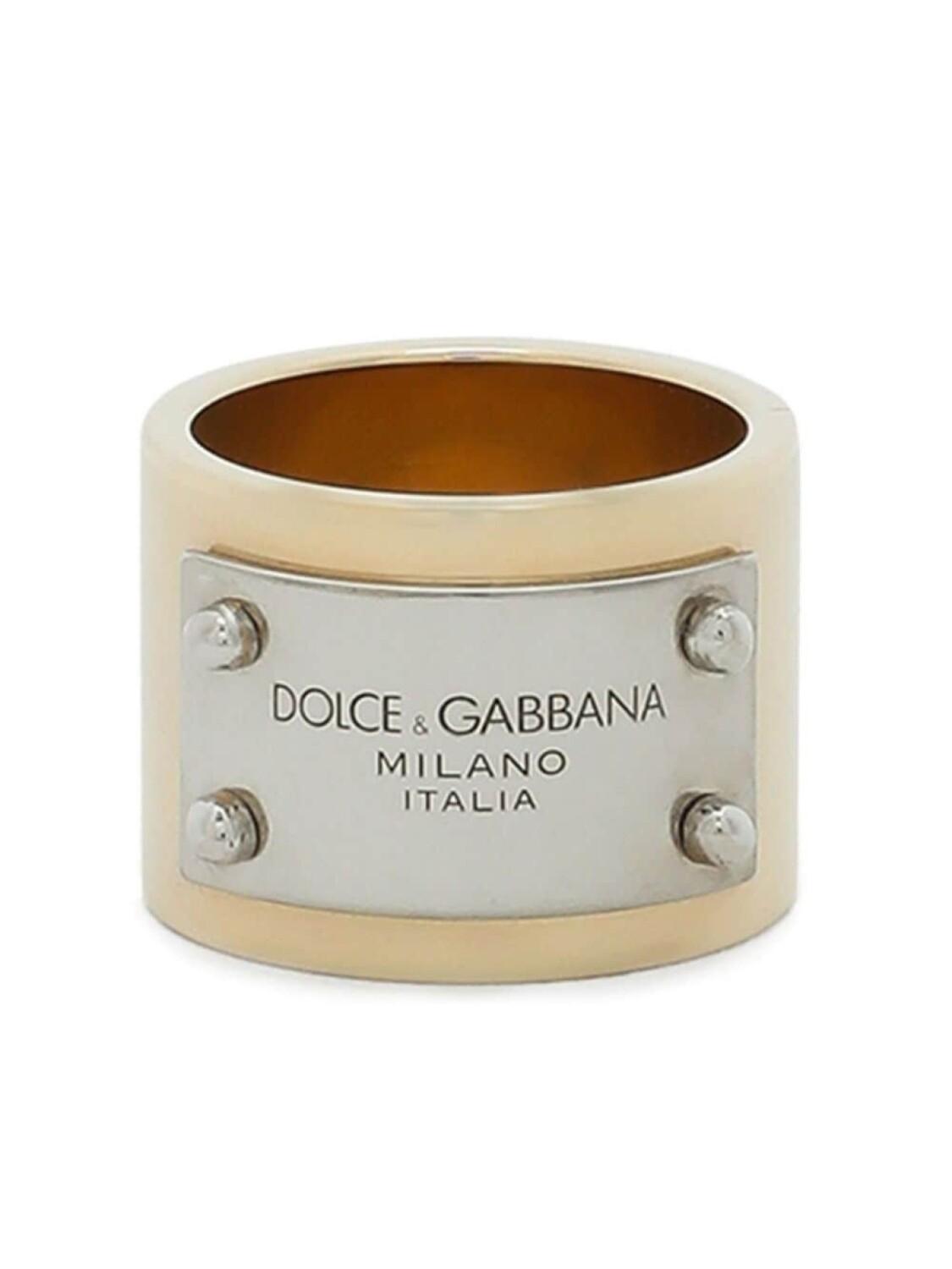 Кольцо с логотипом Dolce & Gabbana, золотой
Кольцо с логотипом Dolce & Gabbana, золотой