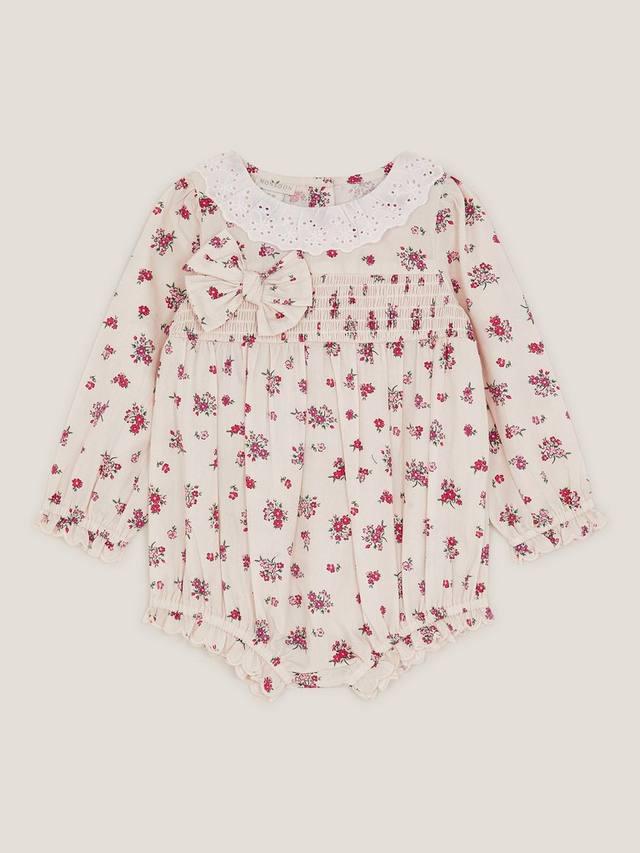 Детский хлопковый комбинезон с длинными рукавами и цветочным принтом Monsoon, Ivory
Детский хлопковый комбинезон с длинными рукавами и цветочным принтом Monsoon, Ivory