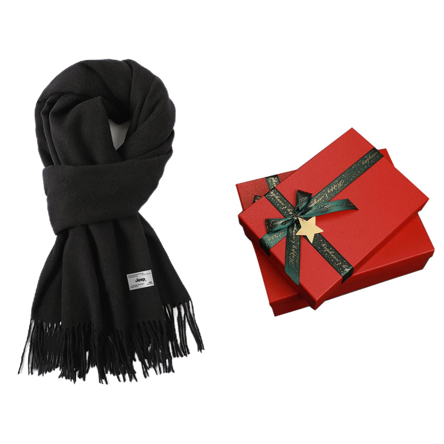 Jeep Акриловый вязаный шарф унисекс, Black Red Box Set
Jeep Акриловый вязаный шарф унисекс, Black Red Box Set