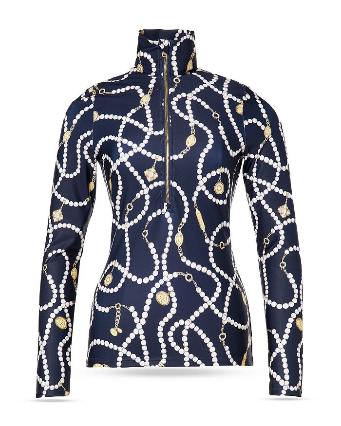 Лыжный топ GOLDBERGH Vivienne, синий 
Лыжный топ GOLDBERGH Vivienne, синий