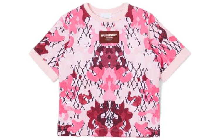 Футболка детская Burberry, розовый / бордовый
Футболка детская Burberry, розовый / бордовый