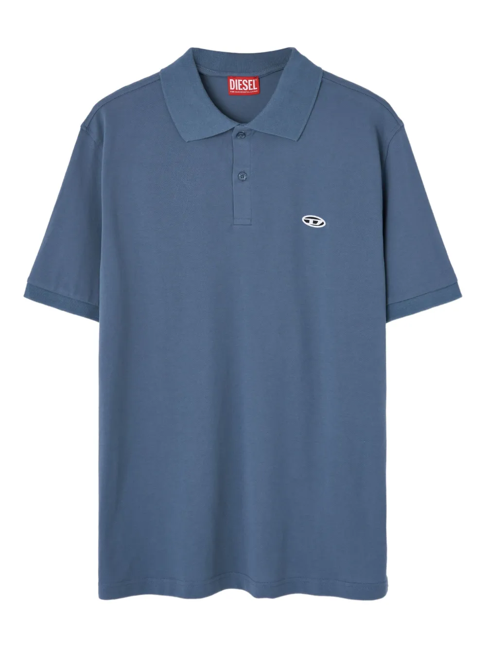 Рубашка-поло с вышитым логотипом DIESEL, синий
Рубашка-поло с вышитым логотипом DIESEL, синий