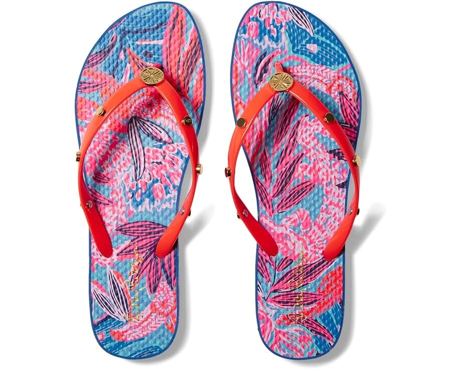 Сандалии Lilly Pulitzer Embellished Pool Flip-Flop, цвет Ruby Red Wild Times Shoe
Сандалии Lilly Pulitzer Embellished Pool Flip-Flop, цвет Ruby Red Wild Times Shoe