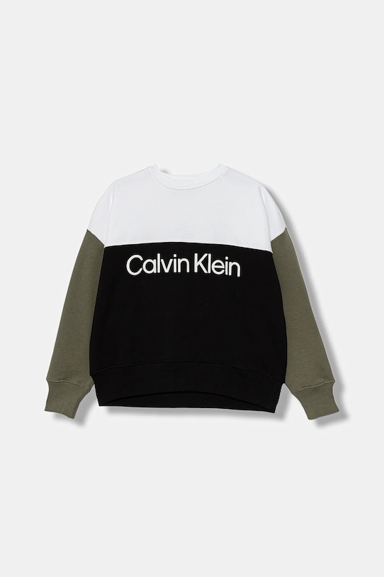 Детская хлопковая толстовка Calvin Klein Jeans, черный
Детская хлопковая толстовка Calvin Klein Jeans, черный