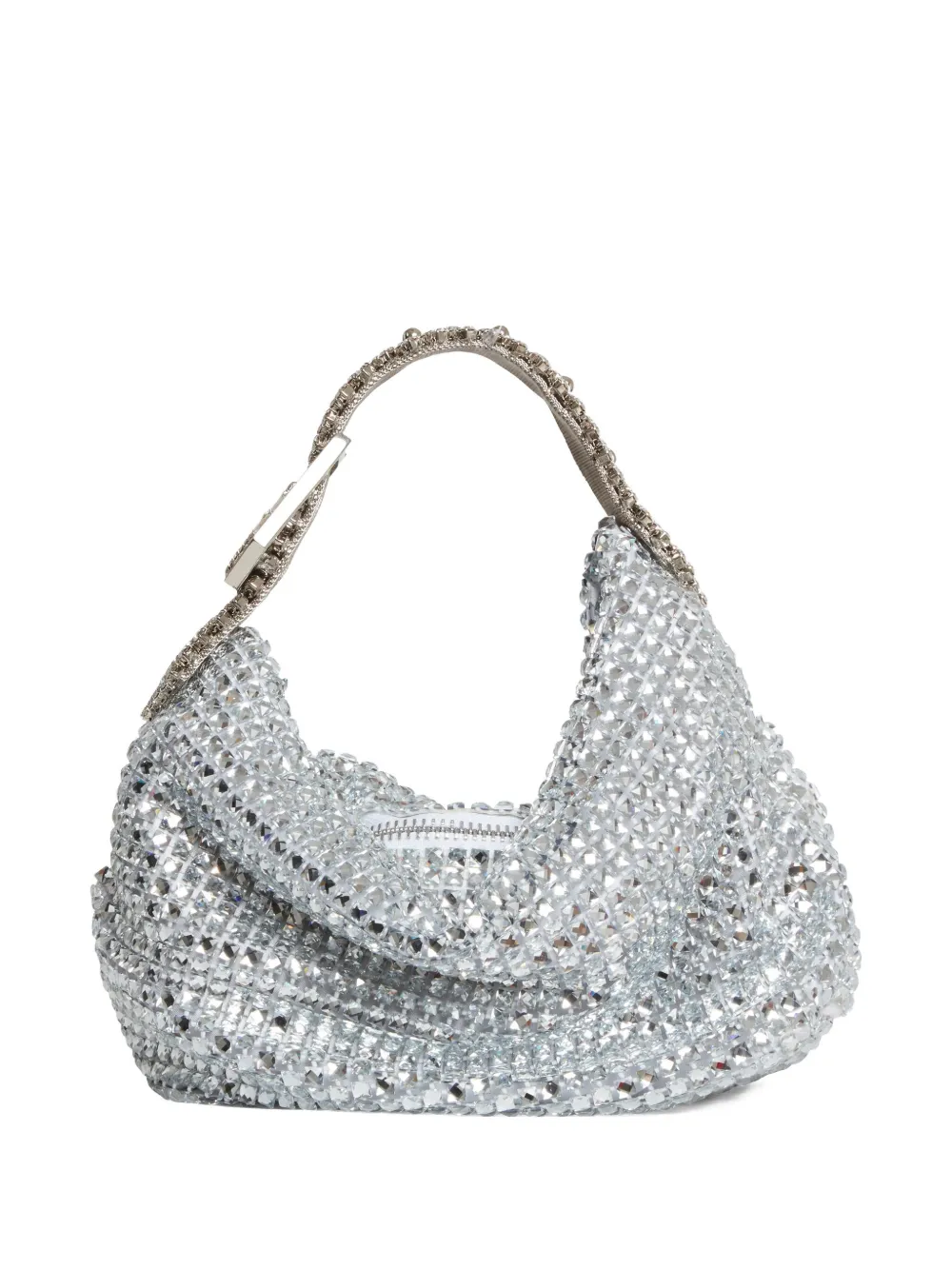 Сумка-тоут Jill с кристаллами Gedebe, серебяный
Сумка-тоут Jill с кристаллами Gedebe, серебяный