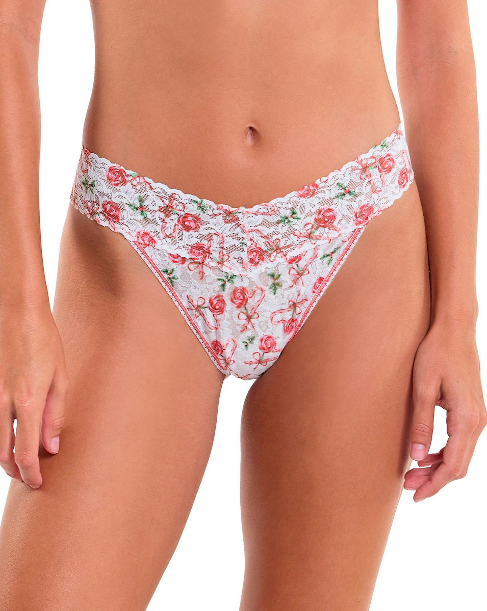 Высокие кружевные трусы-танга с V-образным вырезом Hanky Panky, белый
Высокие кружевные трусы-танга с V-образным вырезом Hanky Panky, белый