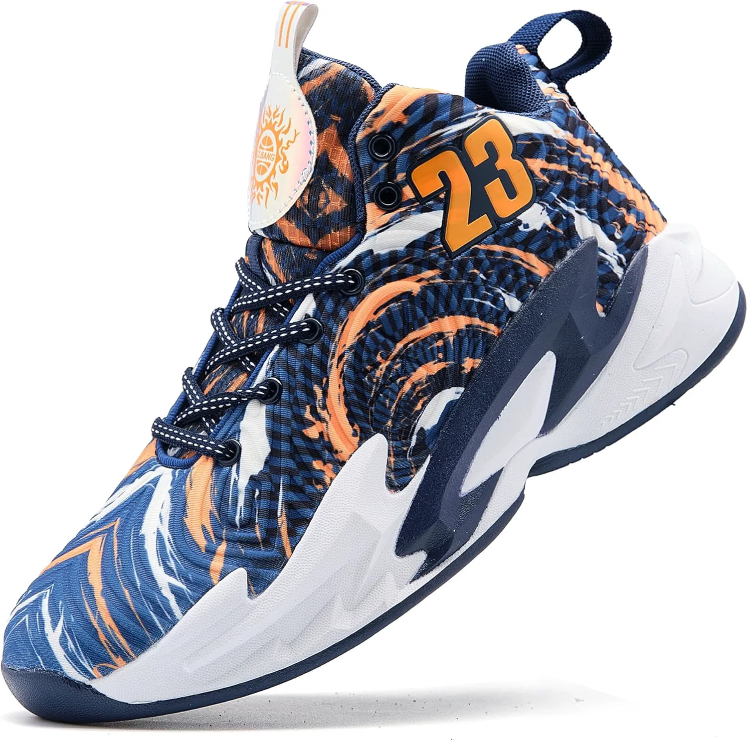 Мужские баскетбольные кроссовки дышащие мужские нескользящие уличные модные кроссовки Kniaiwx, синий
Мужские баскетбольные кроссовки дышащие мужские нескользящие уличные модные кроссовки Kniaiwx, синий