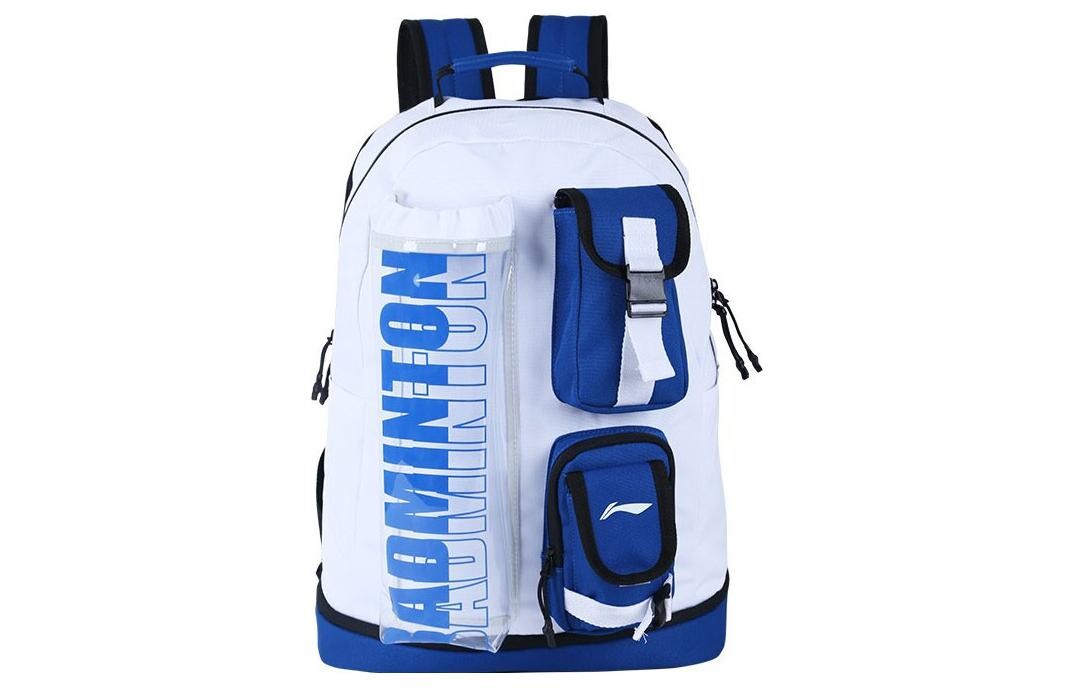 Li Ning Рюкзак унисекс с подкладкой, Блокировка белого и синего цвета
Li Ning Рюкзак унисекс с подкладкой, Блокировка белого и синего цвета