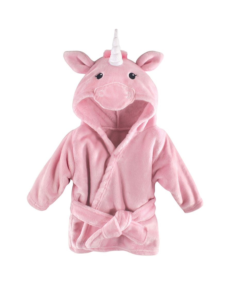 Мягкий и забавный халат с изображением животных Hudson Baby, Pink Unicorn
Мягкий и забавный халат с изображением животных Hudson Baby, Pink Unicorn