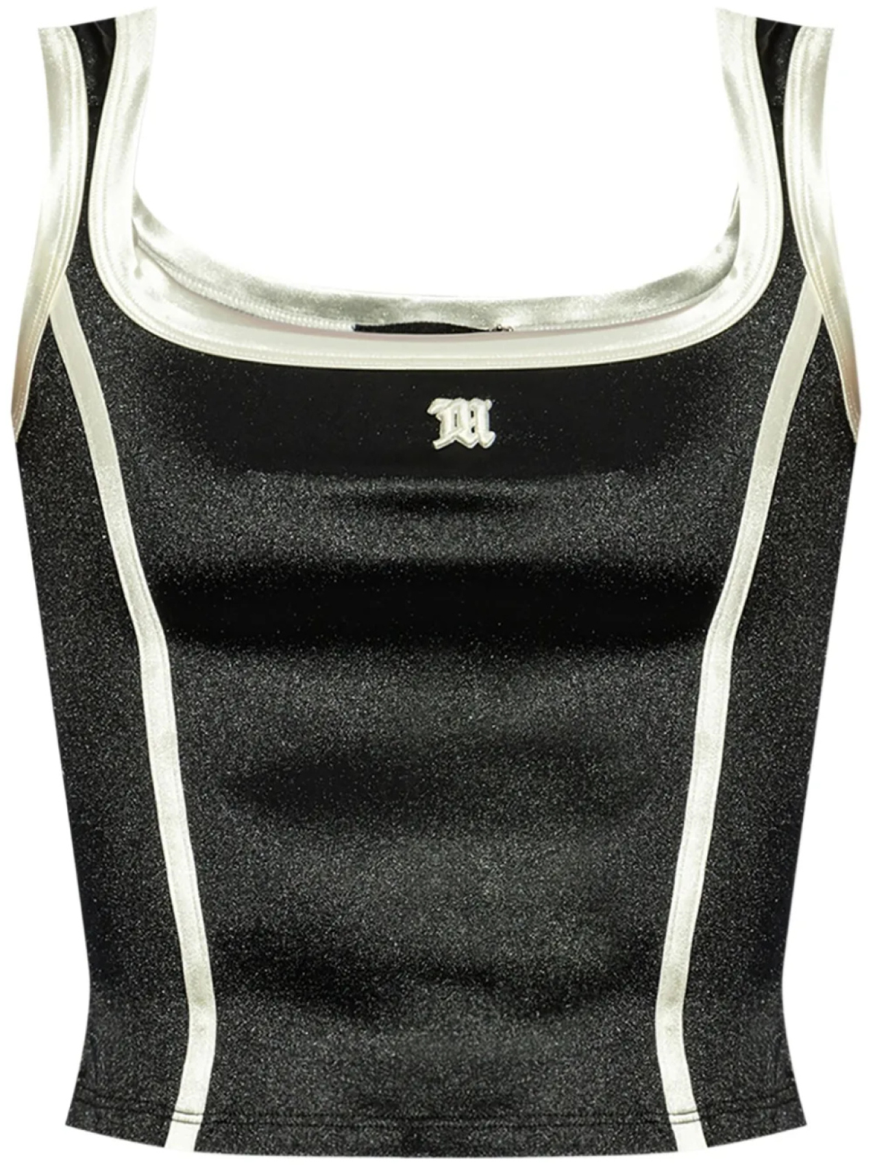 Атласная майка с логотипом MISBHV, черный
Атласная майка с логотипом MISBHV, черный