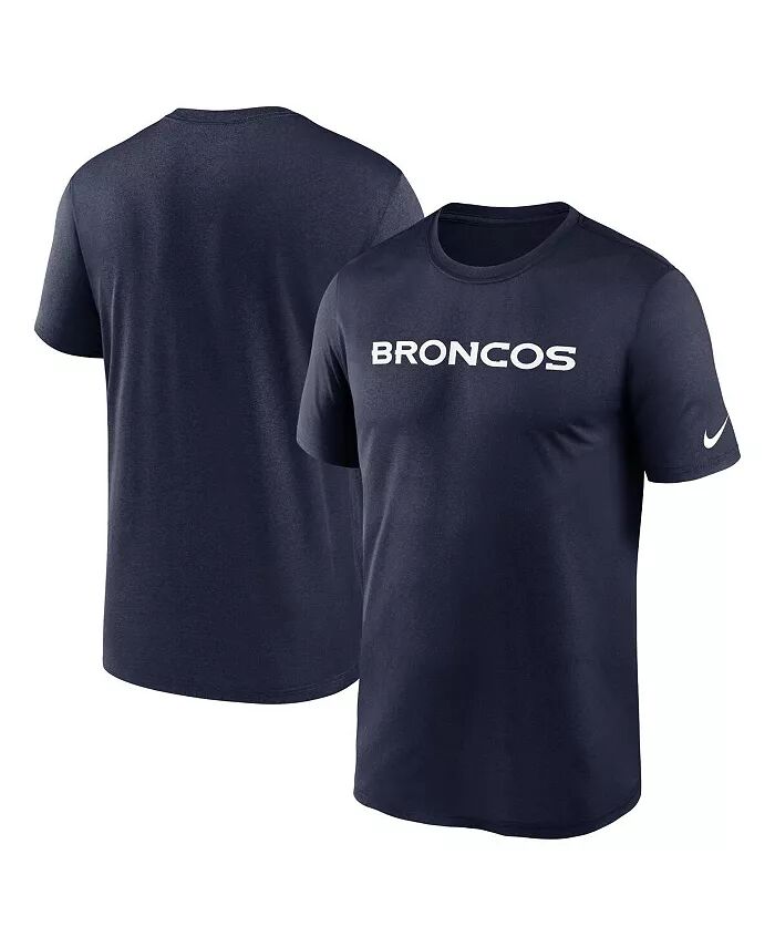 Футболка мужская темно-синяя Denver Broncos Legend Wordmark Performance Nike
Футболка мужская темно-синяя Denver Broncos Legend Wordmark Performance Nike