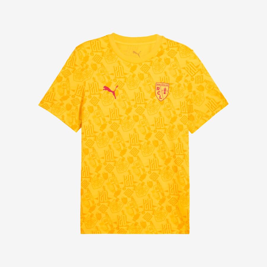 PUMA Футболка женская/мужская, хлопок, RC Lens, сезон 25/26
PUMA Футболка женская/мужская, хлопок, RC Lens, сезон 25/26