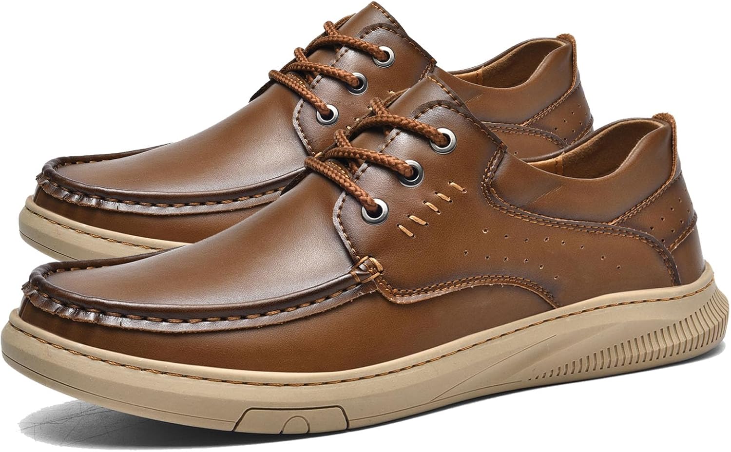 Мужские лоферы ODIPON из кожи с отделкой кожей, повседневная обувь, резиновая подошва, коричневый
Мужские лоферы ODIPON из кожи с отделкой кожей, повседневная обувь, резиновая подошва, коричневый