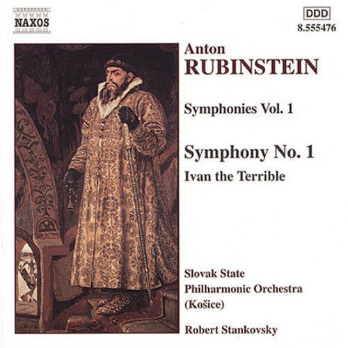 CD диск Rubinstein / Stankovsky / Slovak State Phil Orch: Symphonies I: Sym 1 in F Major / Ivan the Terrible
CD диск Rubinstein / Stankovsky / Slovak State Phil Orch: Symphonies I: Sym 1 in F Major / Ivan the Terrible