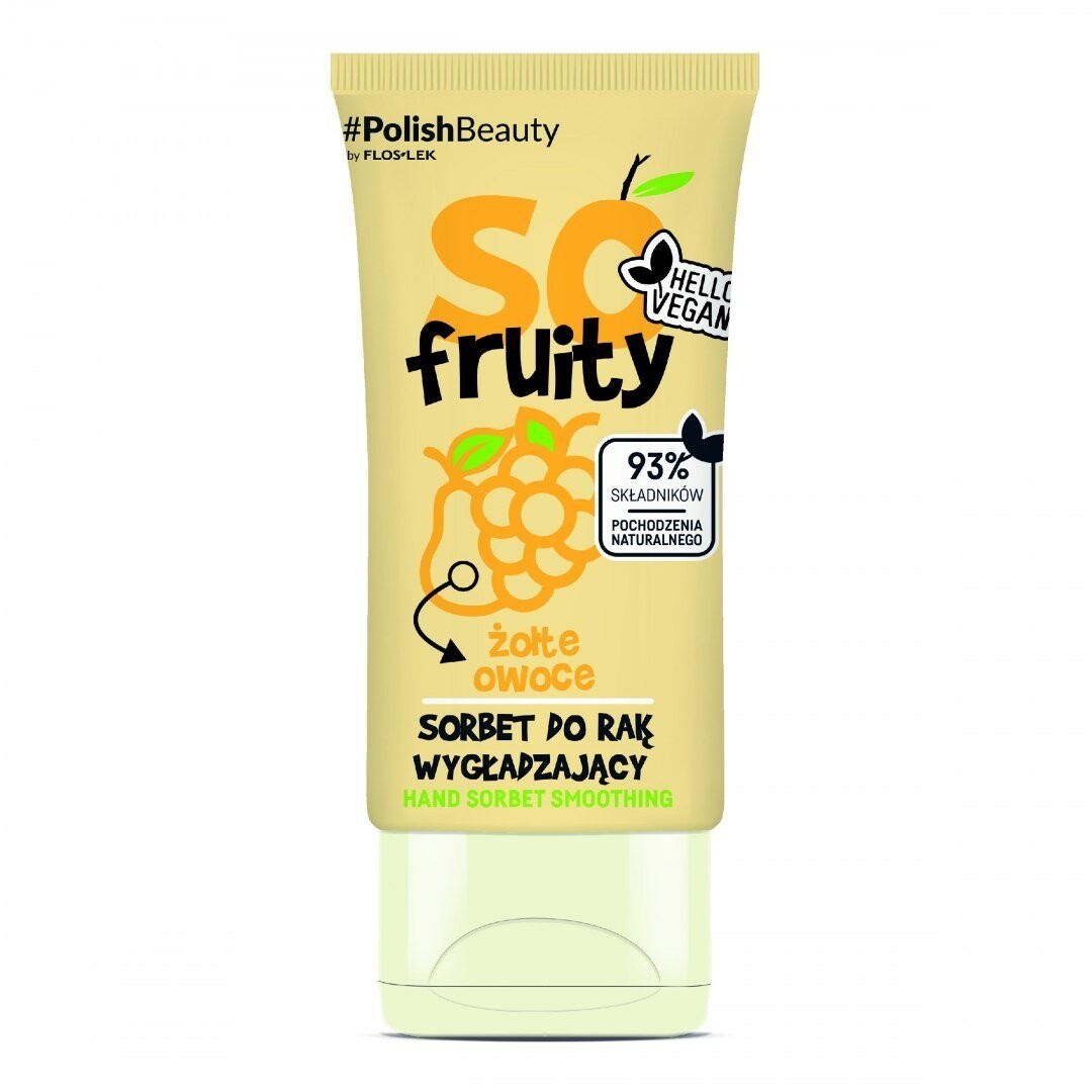 Floslek So Fruity Разглаживающий сорбет для рук - Желтые фрукты 50мл Flos-Lek
Floslek So Fruity Разглаживающий сорбет для рук - Желтые фрукты 50мл Flos-Lek