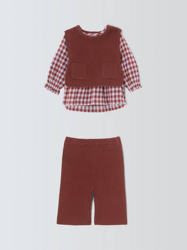 Детский комплект из вязаного топа и брюк John Lewis, Brown
Детский комплект из вязаного топа и брюк John Lewis, Brown