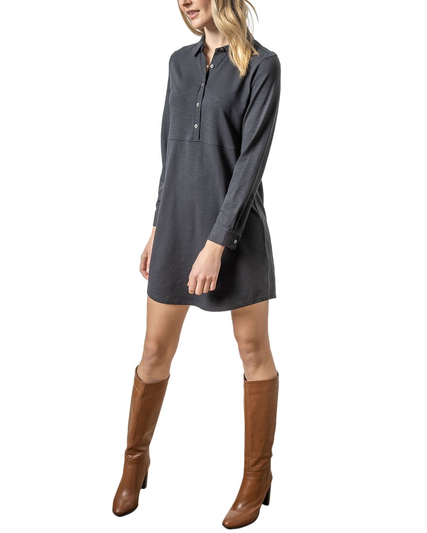 Лилла П Длинный рукав Сшитое платье-рубашка Lilla P, черный
Лилла П Длинный рукав Сшитое платье-рубашка Lilla P, черный