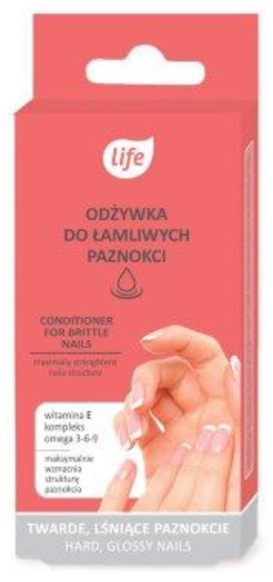 Кондиционер для ногтей Life do Łamliwych Paznokci, 10 мл
Кондиционер для ногтей Life do Łamliwych Paznokci, 10 мл