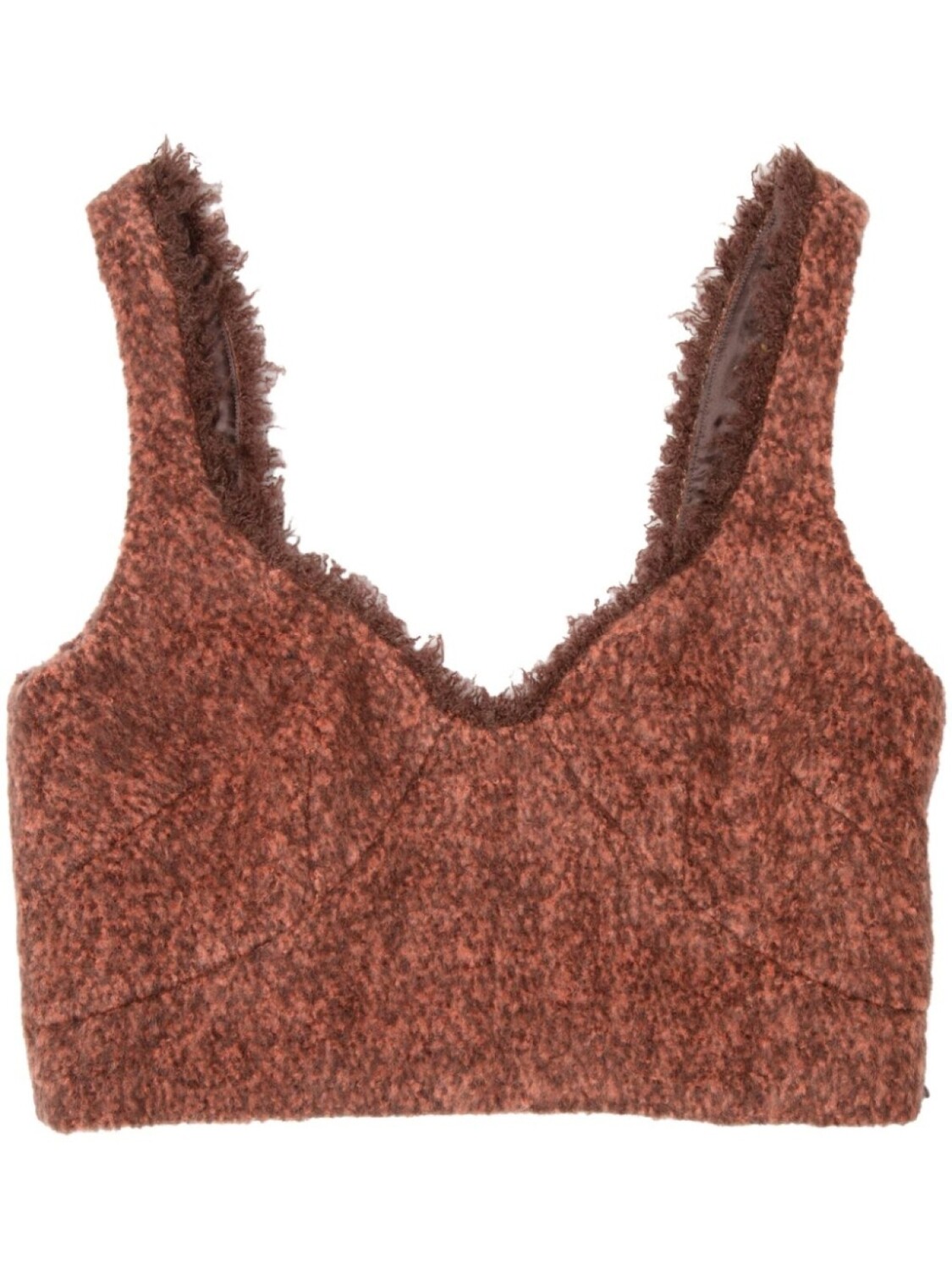 Укороченный топ Muller Of Yoshiokubo, коричневый
Укороченный топ Muller Of Yoshiokubo, коричневый