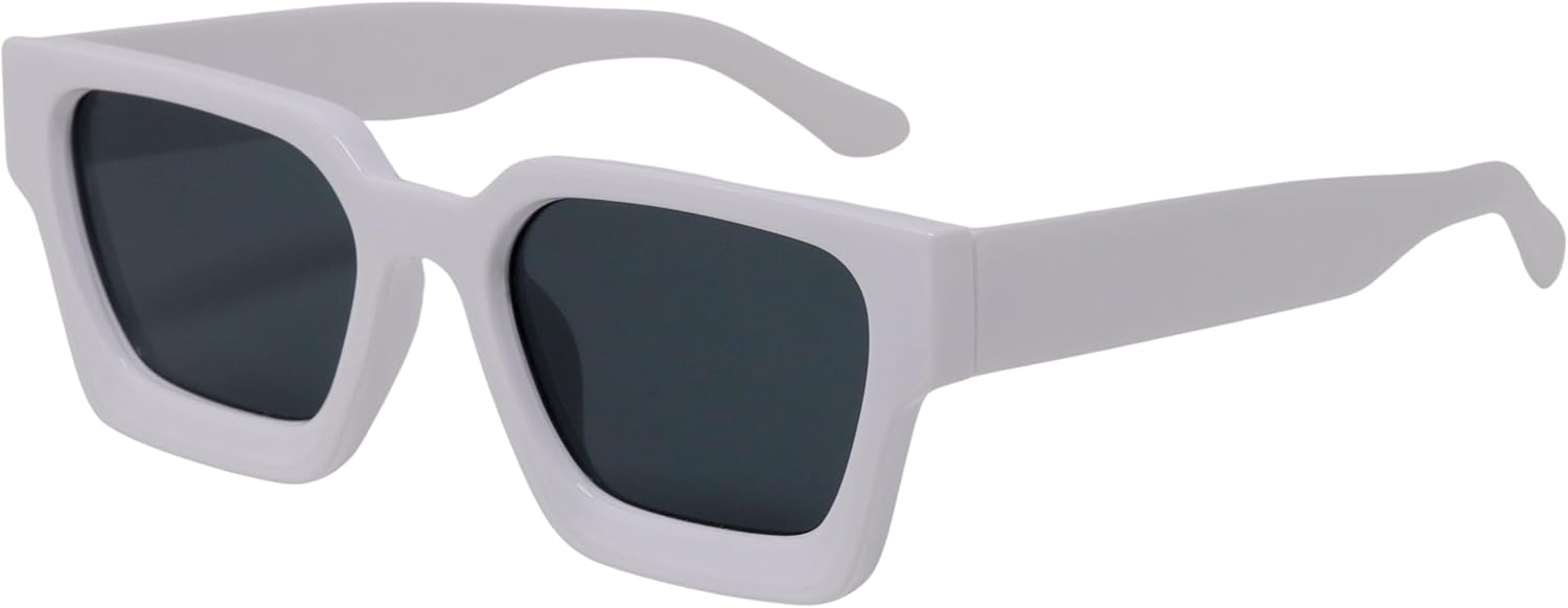 Ретро-солнцезащитные очки в квадратной оправе для женщин и мужчин, модные массивные прямоугольные солнцезащитные очки с защитой от УФ-излучения UV400 RAVI EYEWEAR, White
Ретро-солнцезащитные очки в квадратной оправе для женщин и мужчин, модные массивные прямоугольные солнцезащитные очки с защитой от УФ-излучения UV400 RAVI EYEWEAR, White