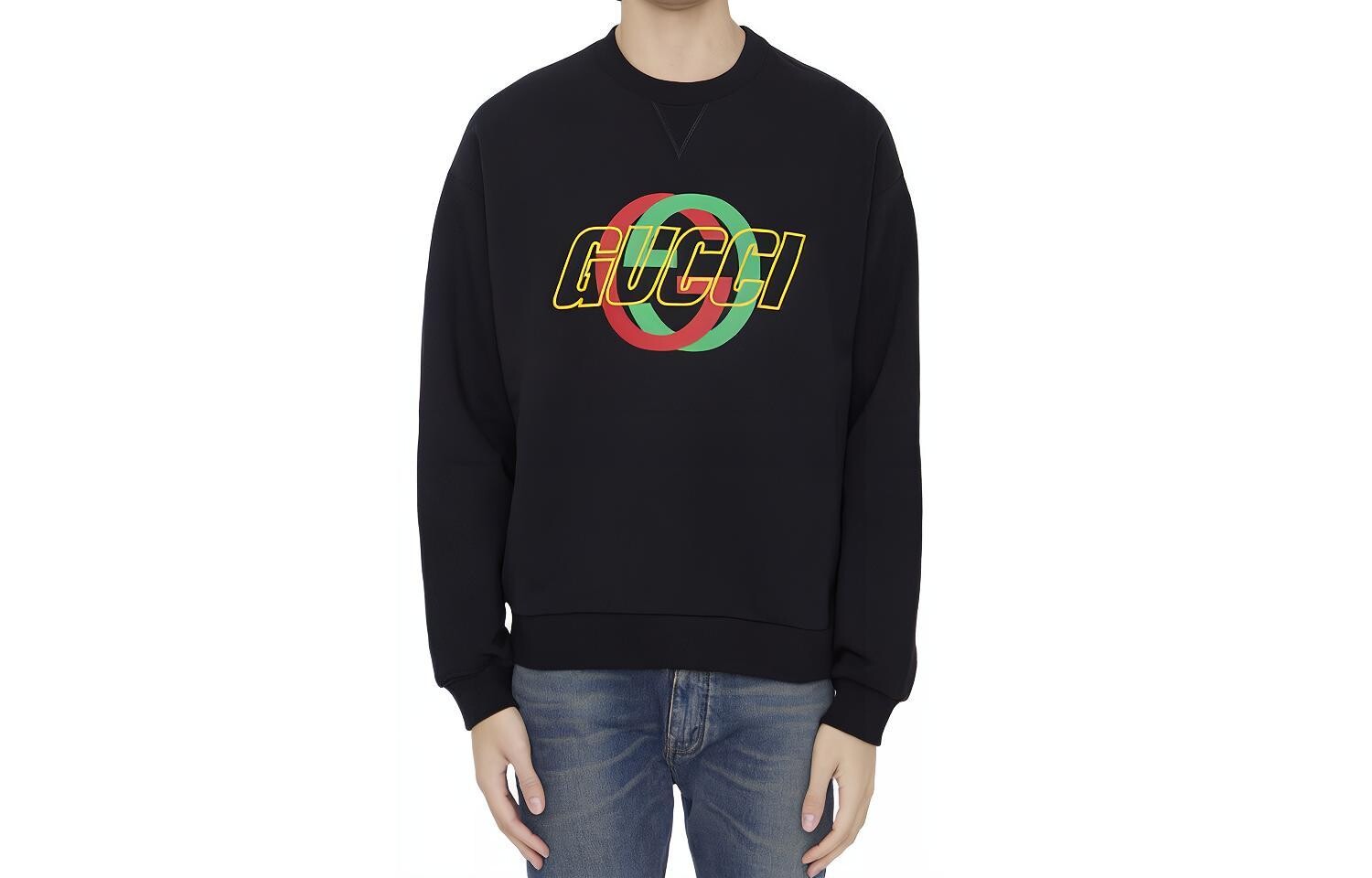 Толстовка мужская Gucci Logo Printed Crewneck, черный
Толстовка мужская Gucci Logo Printed Crewneck, черный