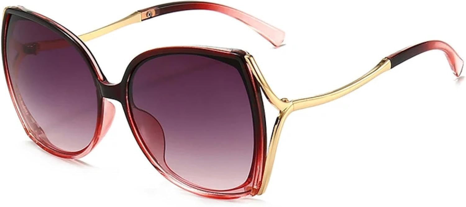 Солнцезащитные очки класса люкс для пожилых людей в крупной оправе «кошачий глаз» для женщин и мужчин, для летнего отдыха на природе и путешествий, с защитой от солнца UV400 TKKTLLT, Clear Red Purple
Солнцезащитные очки класса люкс для пожилых людей в крупной оправе «кошачий глаз» для женщин и мужчин, для летнего отдыха на природе и путешествий, с защитой от солнца UV400 TKKTLLT, Clear Red Purple