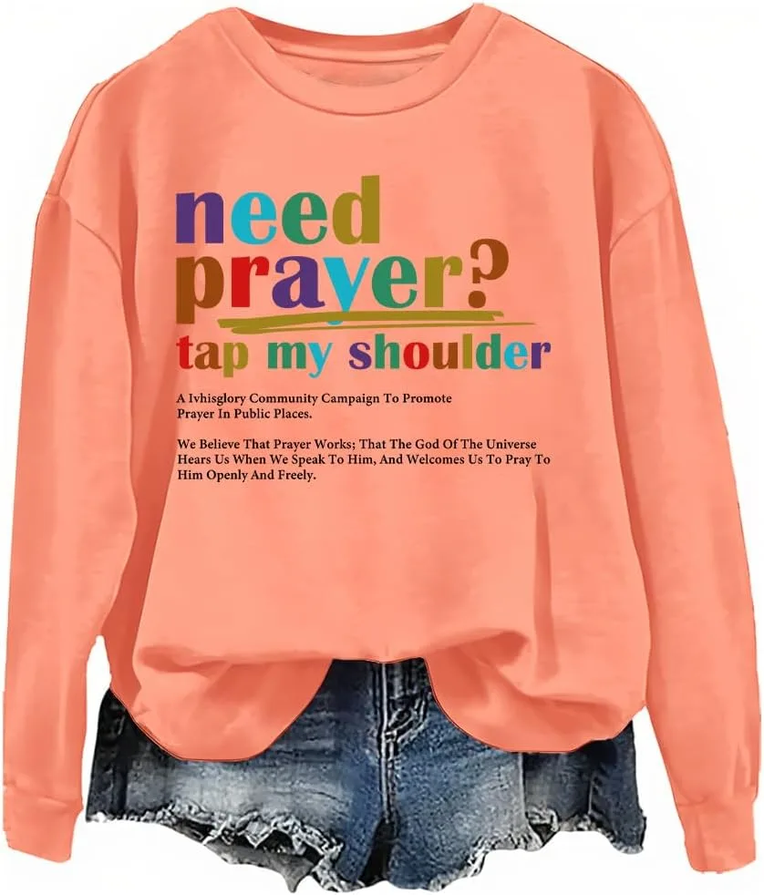 Свитшот Need Prayer Tap My Shoulder woati
Свитшот Need Prayer Tap My Shoulder woati