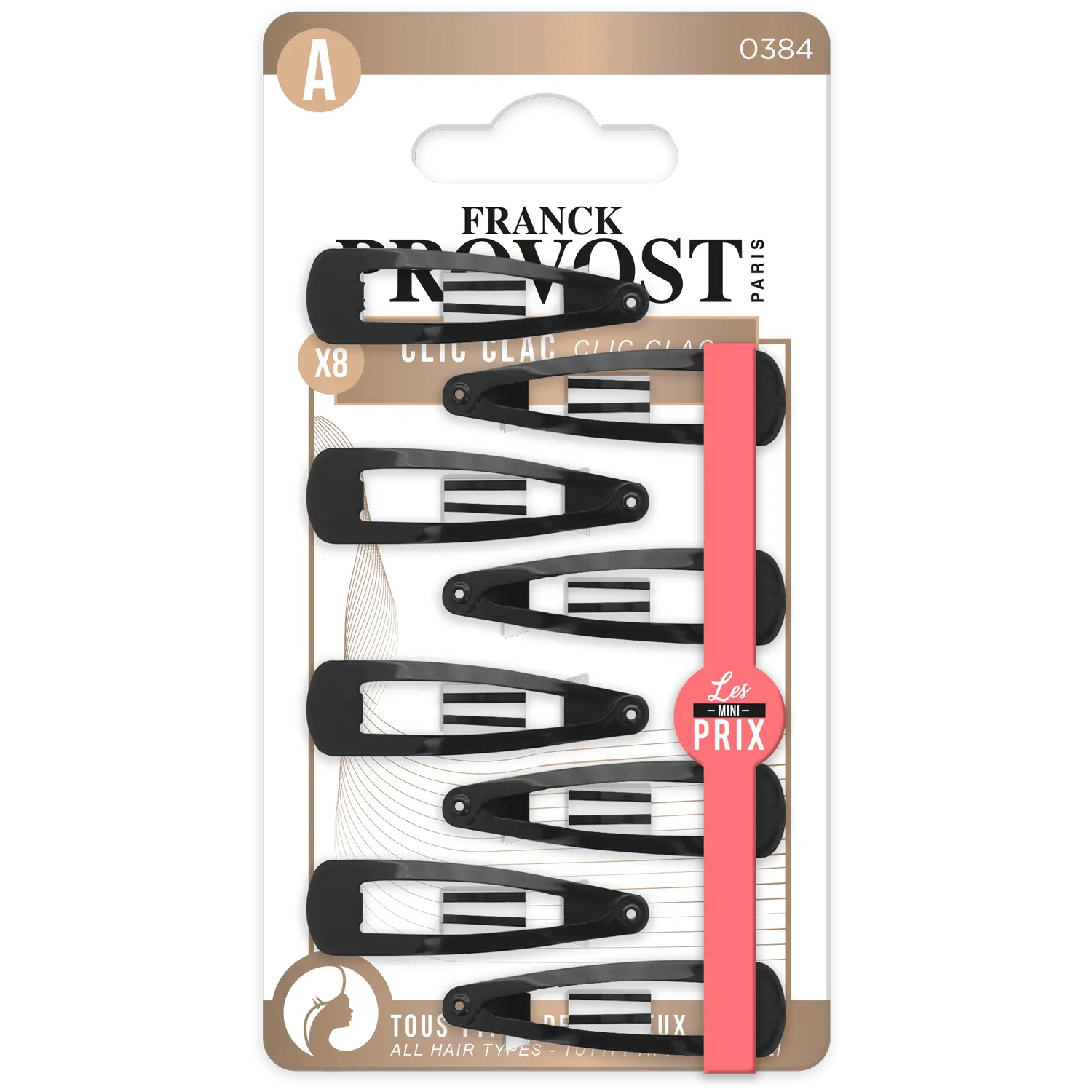 Набор заколок для волос Franck Provost, 8 шт/1 упаковка
Набор заколок для волос Franck Provost, 8 шт/1 упаковка
