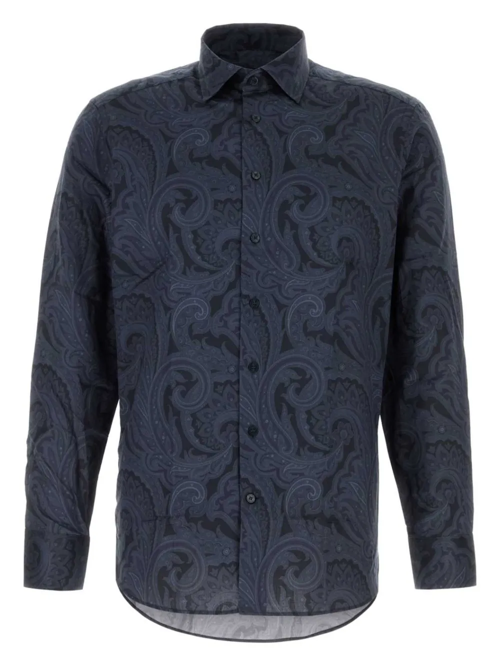 Рубашка с принтом пейсли ETRO, синий 
Рубашка с принтом пейсли ETRO, синий