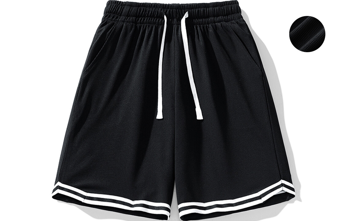 K411 Повседневные шорты унисекс, Белый 
K411 Повседневные шорты унисекс, Белый